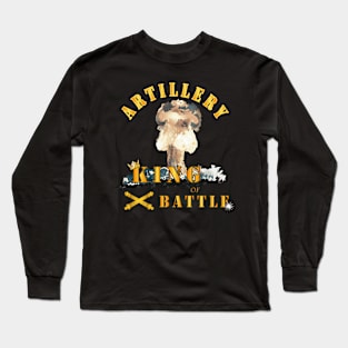 Artillery - King of Battle w Atomic Blast Long Sleeve T-Shirt